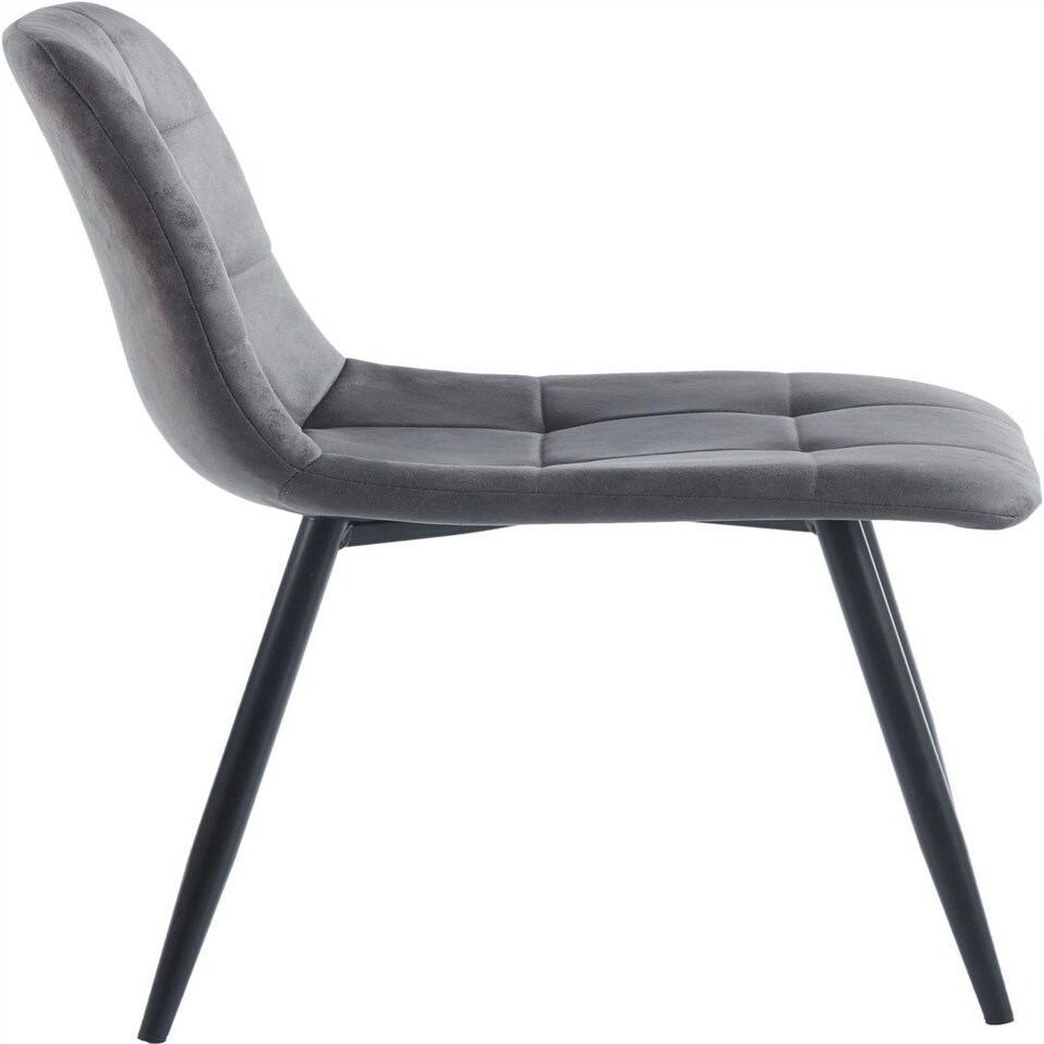 image 1 of Pair of Fenton Chairs Grey | Dark Grey