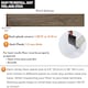 image 6 of Self Adhesive Floor Planks | 5.9x35.9in (91.4x15.2cm) Each | Peel & Stick Vinyl Flooring | Brown Wood Effect | Easy DIY | Stick On Tile for Home Floors Brown | 2.78 sqm