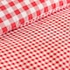 image 4 of Catherine Lansfield Bamford Gingham Check Reversible Duvet Cover Set | Red | King