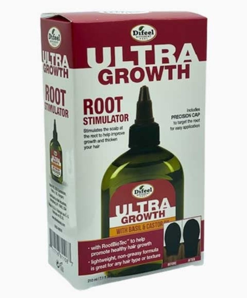Difeel Ultra Growth Root Stimulator With Basil And Castor Oil 210 ml