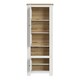 image 2 of Celesto 2 Door Cabinet in White and Oak
