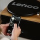 image 6 of LENCO LS-570OK - Record player with built-in speakers and Bluetooth - Record player on legs - Oakwood
