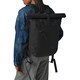 image 2 of Quadra Tailored Luxe Roll Top Backpack - Black - One Size