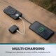 image 3 of Daewoo 4-in-1 10000mAh Power Bank Portable Fast Charger Wireless Built in Cables Black