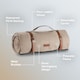 image 3 of Vonshef Picnic Blanket - Herringbone Outdoor Rug - 200x300cm