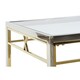 image 3 of Side table DKD Home Decor Crystal Steel Silver (110 x 60 x 40 cm) N/A