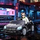 image 2 of AIYAPLAY Benz 12V Kids Electric Ride On Car w/ Remote Control, Music, Black