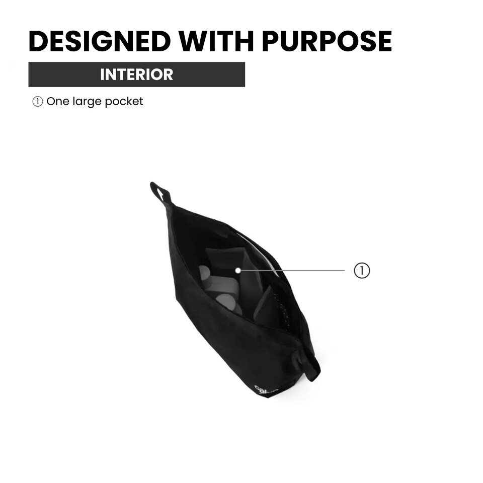 image 1 of CabinZero Ultralight Wash Pouch, Everyday Family Toiletry Bag