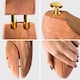 image 7 of Shoe Stretcher - 3 pairs, cedar wood and brass, absorbs moisture, for women and men | Brown | brown | 39-41 | 3