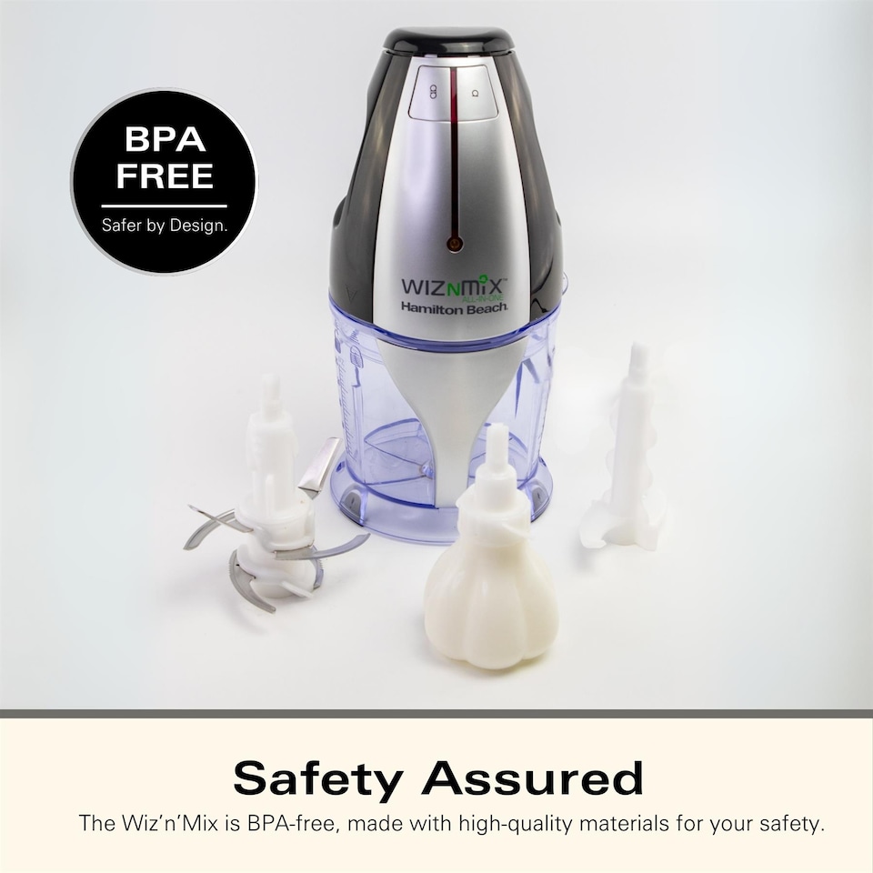 image 1 of Hamilton Beach Wiz'n'Mix All in One Food Processor