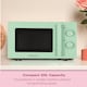 image 7 of Hamilton Beach Miami Manual 800W Microwave - Mojito Mint