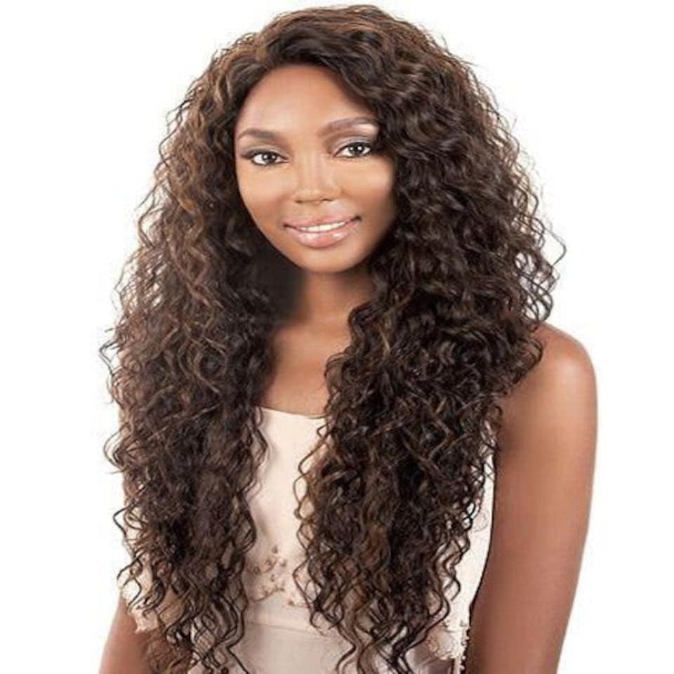 Motown Tress Lets Lace Deep Part Lace Syn LDP Shore Wig Multi | DXWINE/99J (Ombre) | One Size