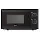 image 2 of Manual Microwave, 20 Litre, 5 Power Settings, 800W, Black, IGMS08080B
