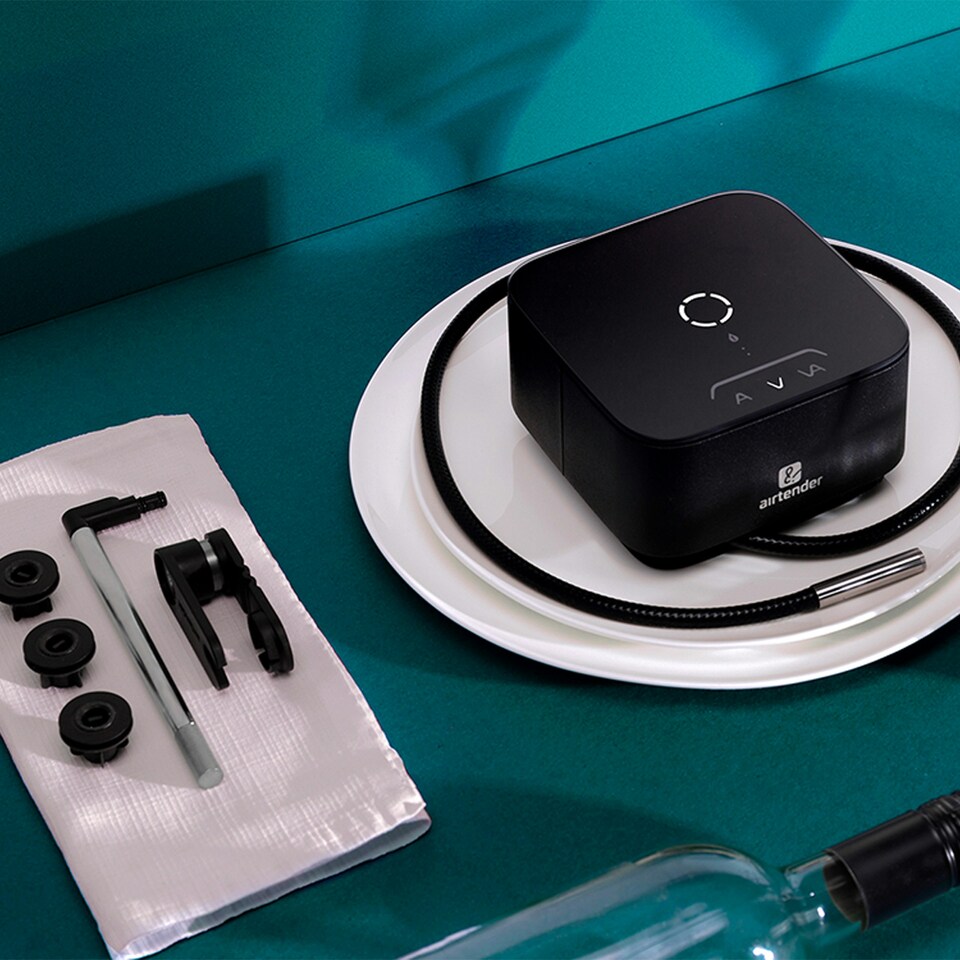 image 1 of Airtender Electric - Vacuum & Air Pressure Device with Accessories