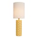 image 1 of BHS Halden Tall Ceramic Table Lamp, Yellow