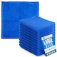 image 1 of Microfibre Cleaning Cloth 40x40cm Super Absorbent Lint Free Microfiber Cloths Cleaning for Home, Kitchen, Mirrors, Car - Pack of 10