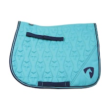 Hy Belton Horse Saddlepad - Teal/Navy - Pony/Cob