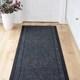 image 6 of kukoon 3ft - 39ft Long Dark Grey Hallway Runner Rug Stair Carpet Mat 60cm x 183cm