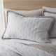 image 2 of Catherine Lansfield Cosy Nori Sherpa King Duvet Set Silver