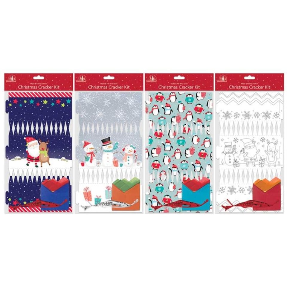 Make Your Own Christmas Dinner Cracker Kit