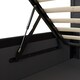 image 10 of Hollywood Ottoman Storage Bed Double Black | Black | Black