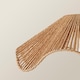 image 5 of ValueLights Farai Natural Woven Rope Wave Ceiling Shade | Brown