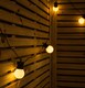 image 9 of Set of 20 Indoor Outdoor Connectable Party Festoon Lights with Warm White LEDs