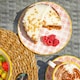 image 5 of Nicola Spring Hand-Printed Side Plates - 18cm - Red - Pack of 6 Red