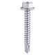 image 1 of Timco - Metal Construction Light Section Screws - Hex - Self-Drilling - Zinc (Size 12 x 1 3/4 - 500 Pieces)
