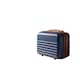 image 1 of ABS Hard Shell Travel Vanity Case - Compact Makeup & Toiletry Organiser - Navy