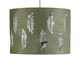 image 2 of Fern - Sage Green Cut Out 25cm Pendant Lightshade Green | Silver