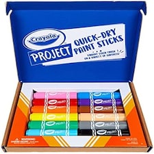 Crayola Quick Dry Paint Sticks Set 12 Count