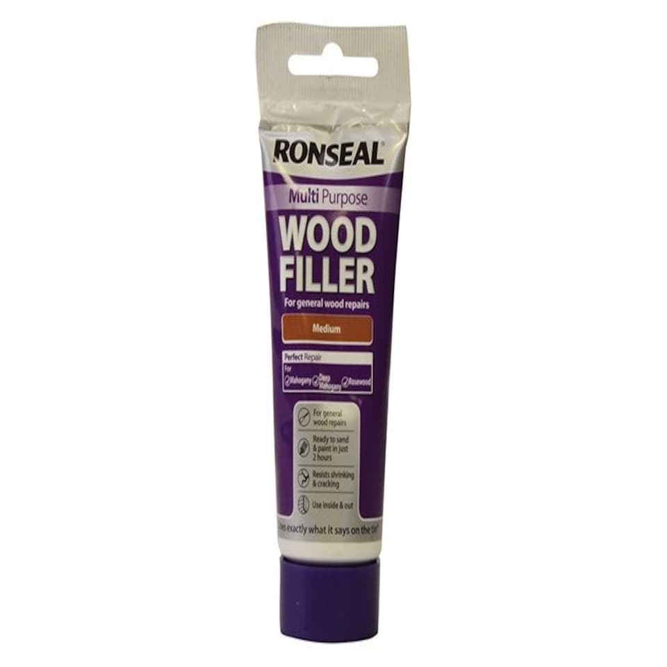 Ronseal - Multipurpose Wood Filler Tube Medium 100g