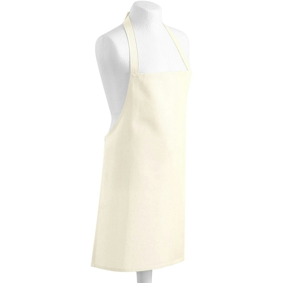 image 1 of Westford Mill Childrens/Kids Junior Cotton Craft Apron - Natural - One Size