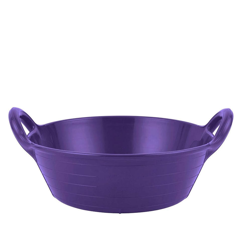 image 1 of Red Tyre Rubber Skip - Purple - Small