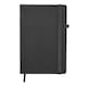 image 2 of MidOcean Leather A5 Notebook - Black - 1.6cm x 12.2cm x 14.6cm