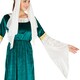 image 4 of Womens Elf Princess Costume | Green | green/white | 2XL | 1