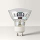 image 1 of ValueLights 8 Pack GU10 White Plastic Spotlight LED 3W Cool White 6500K 280lm Light Bulb