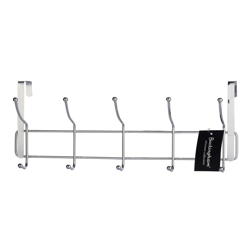 image 1 of Buckingham Premium Over The Door 10 Hook Coat Hanger