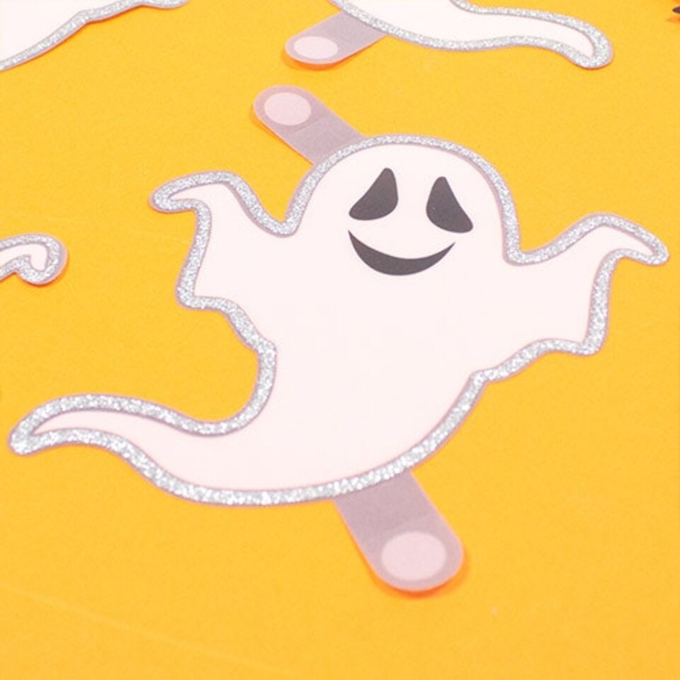 image 1 of Ghost 3D Halloween Wall Stickers - Pack of 5