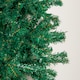 image 5 of 8ft (2.35m) Samuel Alexander Double Door Plain Green Flat Top Christmas Tree Arch with 2000 Tips