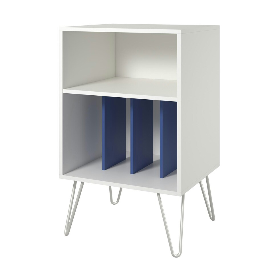 image 1 of Condord Turntable Stand White / Blue White | White/Blue