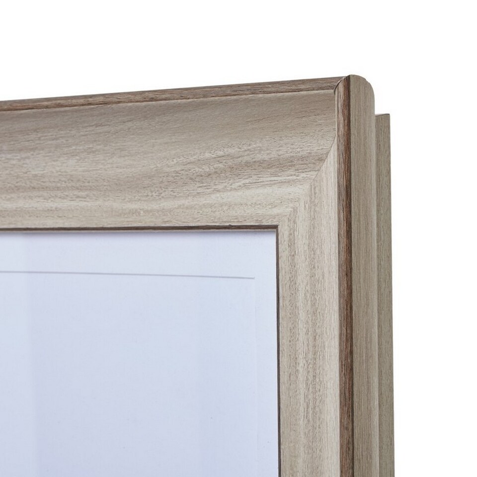 image 1 of White Washed A2 Picture Frame - Wood - White