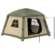 image 9 of Outsunny Inflatable Camping Tent, Easy Setup 2 Man Tent 