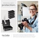 image 7 of Camera Case - ABS plastic shell, 4 thick foam inserts, snap closures, 35 litres | Black | black | L | 1