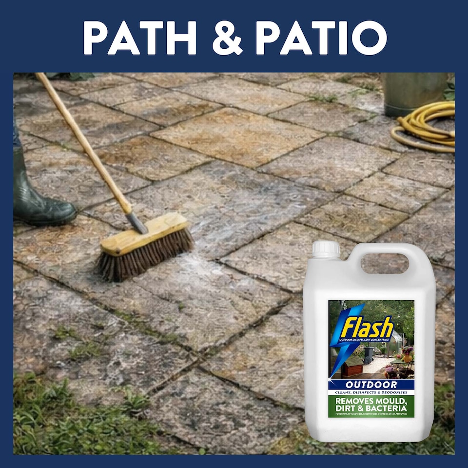 image 1 of Flash Outdoor Disinfectant & Cleaner 5L