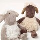 image 4 of Homescapes Sheep Doorstop - Set of 2 - Animal Door Stops