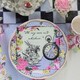 image 7 of Talking Tables Alice Wonderland Tea Party Tableware Set - 16 Pack