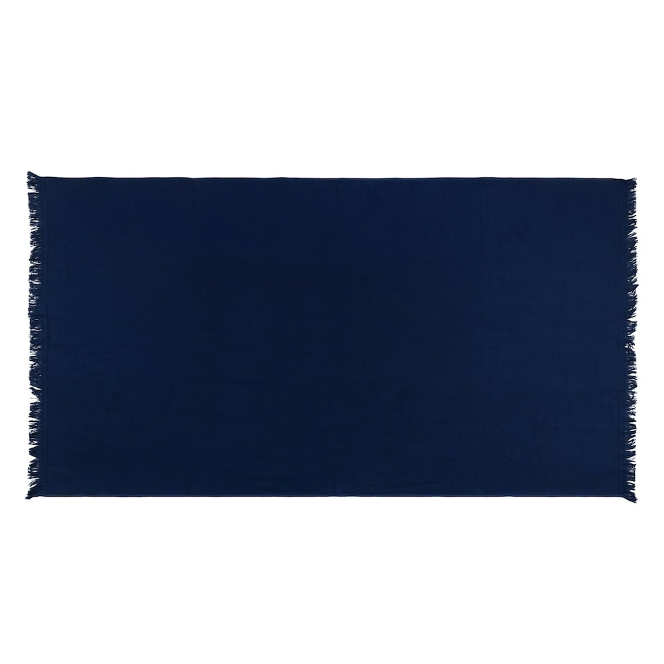 image 1 of Ukiyo Keiko Aware Hammam Bath Towel - Navy - One Size | Blue | One size