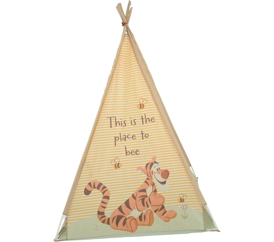image 1 of Disney Winnie The Pooh Play Tent Kids Indoor Outdoor Teepee Den Toy Age 3+